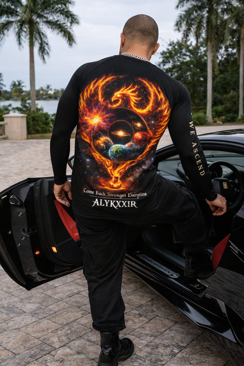 ALKYXXIR x ALLANMARCO Pheonix Down Rashguard