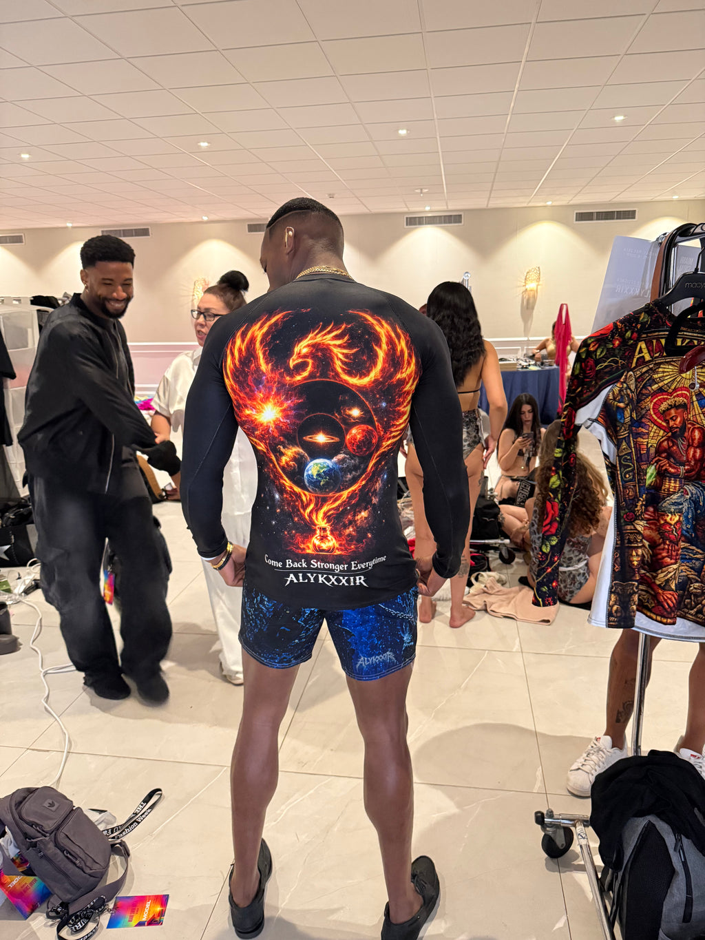 ALKYXXIR x ALLANMARCO Pheonix Down Rashguard