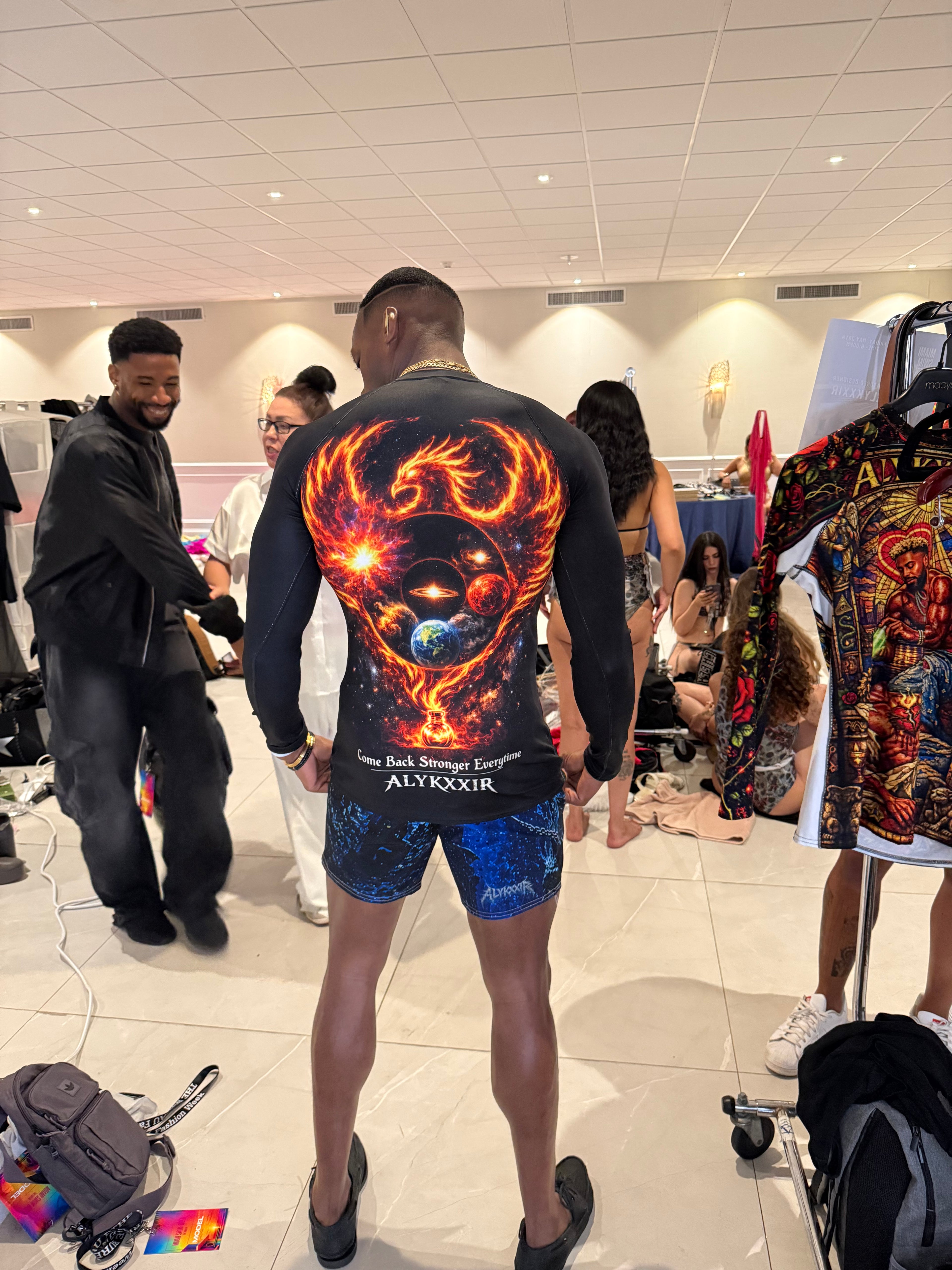 ALKYXXIR x ALLANMARCO Pheonix Down Rashguard